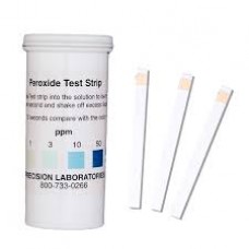 Peroxide test strips vinyl, low range, pkt/50